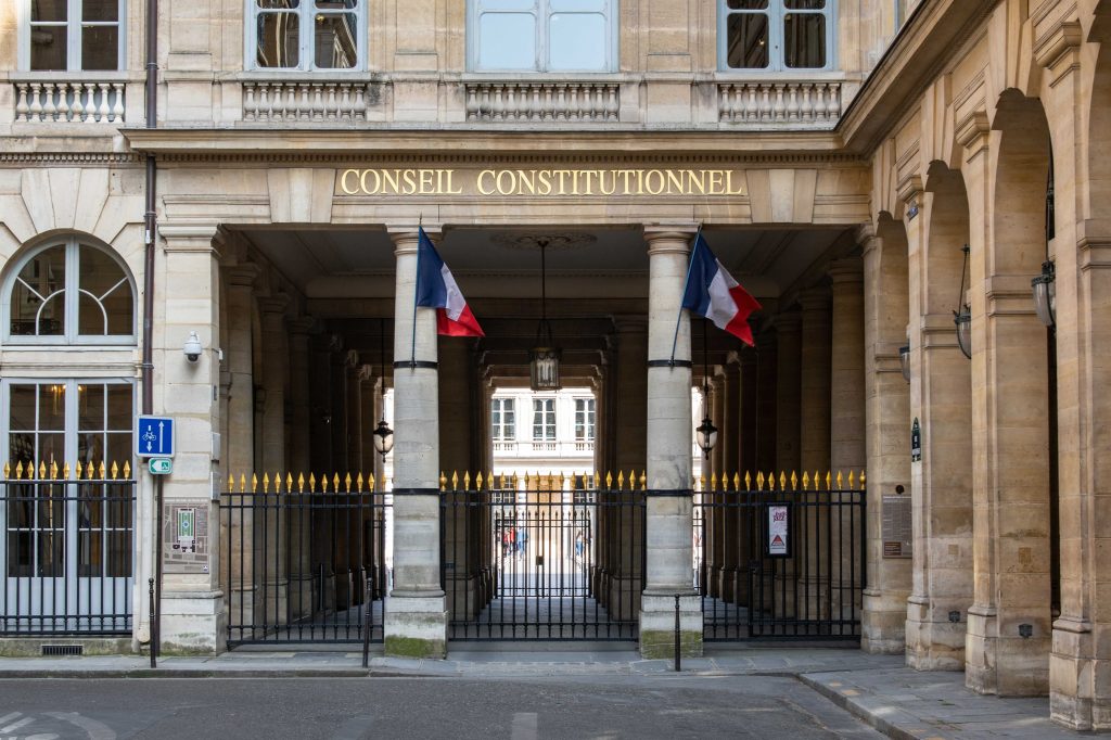 Conseil Constitutionnel, rue de Montpensier, Paris