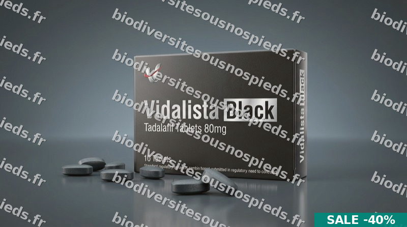 Commander Vidalista Black 80mg — en France — (Tadalafil) — dès 0,85€ — expédition sous 48h