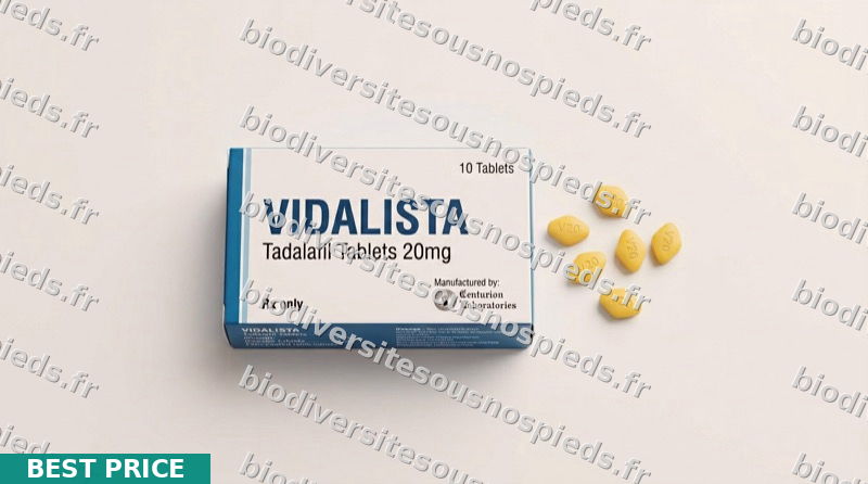 Commander Vidalista 10mg — en France — (Tadalafil) — livraison rapide et discrète